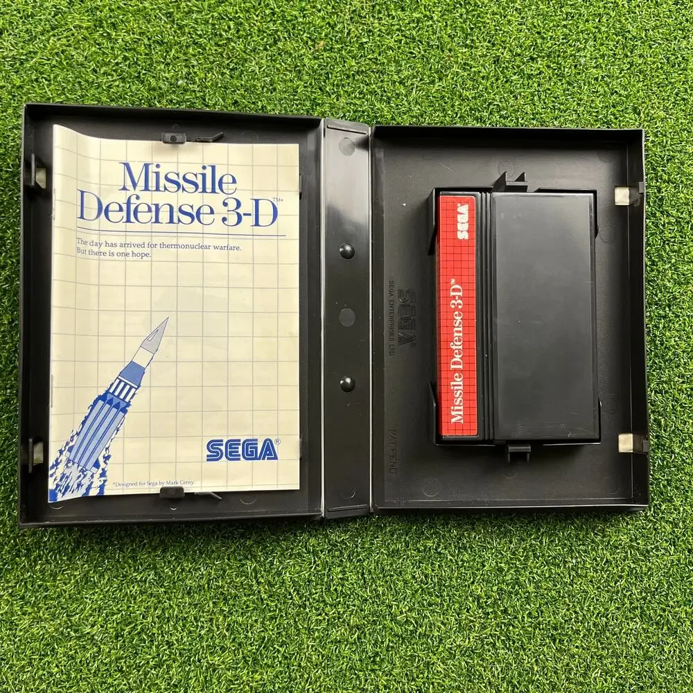 Missile Defense 3-D Sega Master System Game 1987